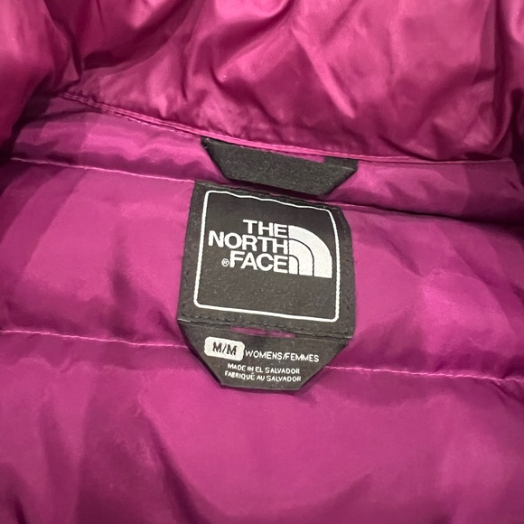 The North Face Fleece Puffer Jacket Women’s M Never Denali Pink 550 Goose Down - Picture 7 of 12